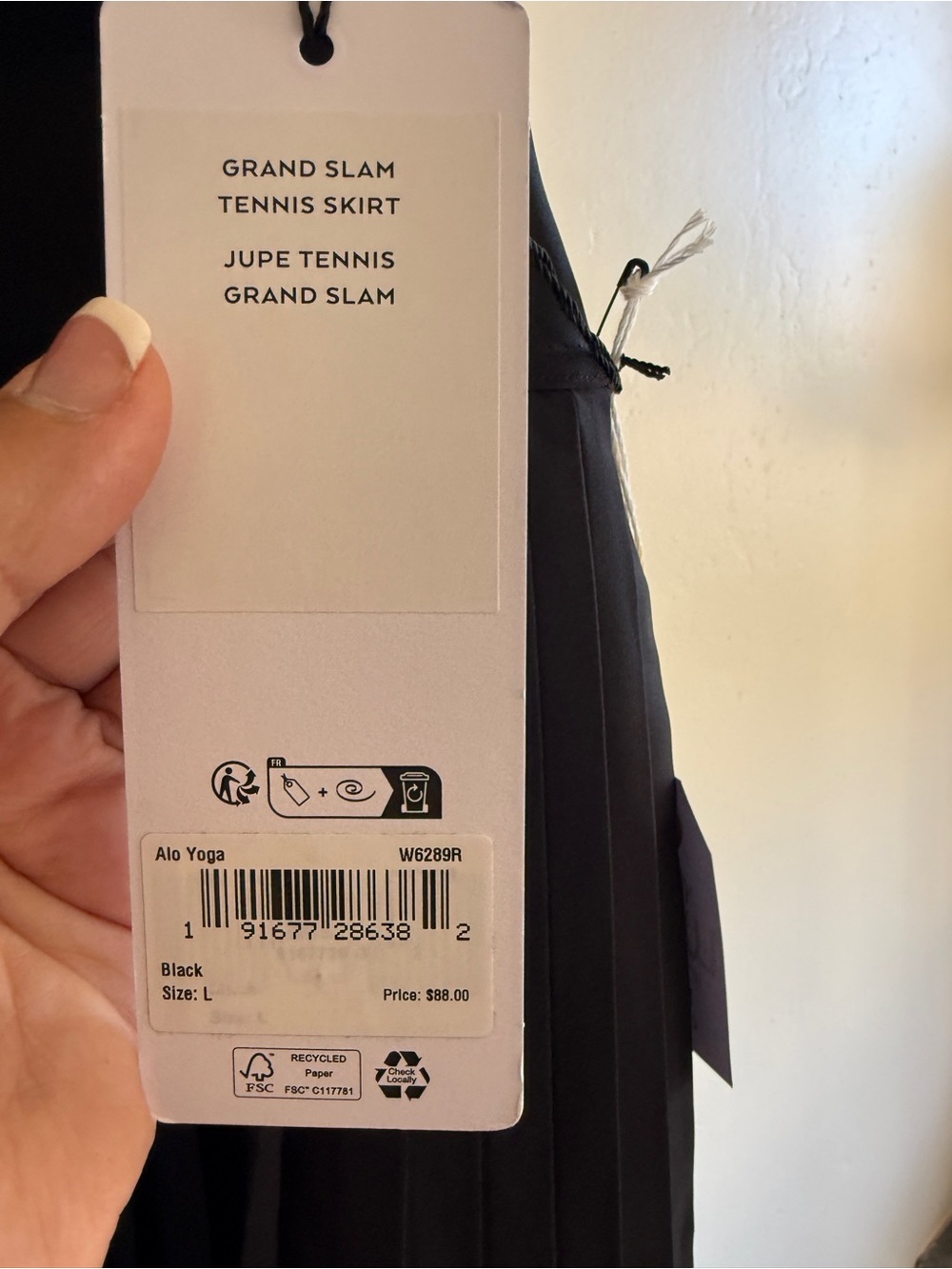 ALO Grand Slam Tennis Skirt - Picture 3 of 4